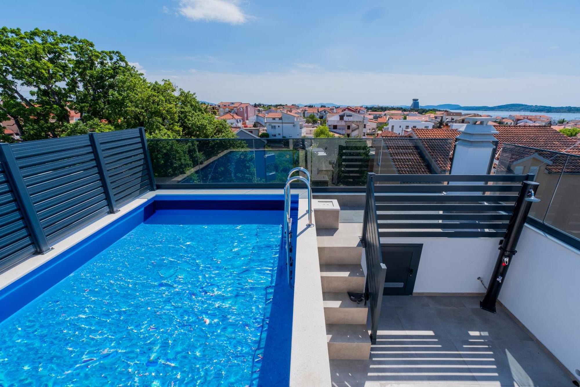Three-Bedroom Premium Holiday Home Atmosfera With Private Pool&Sauna Водице Екстер'єр фото